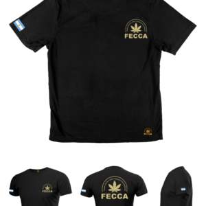 TSHIRT FECCA OFICIAL CLASICA NEGRA