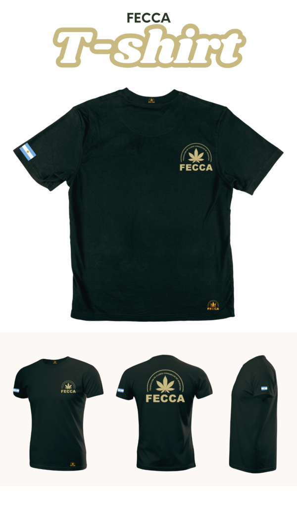 TSHIRT FECCA OFICIAL CLASICA VERDE