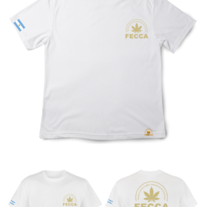 TSHIRT FECCA OFICIAL CLASICA BLANCA